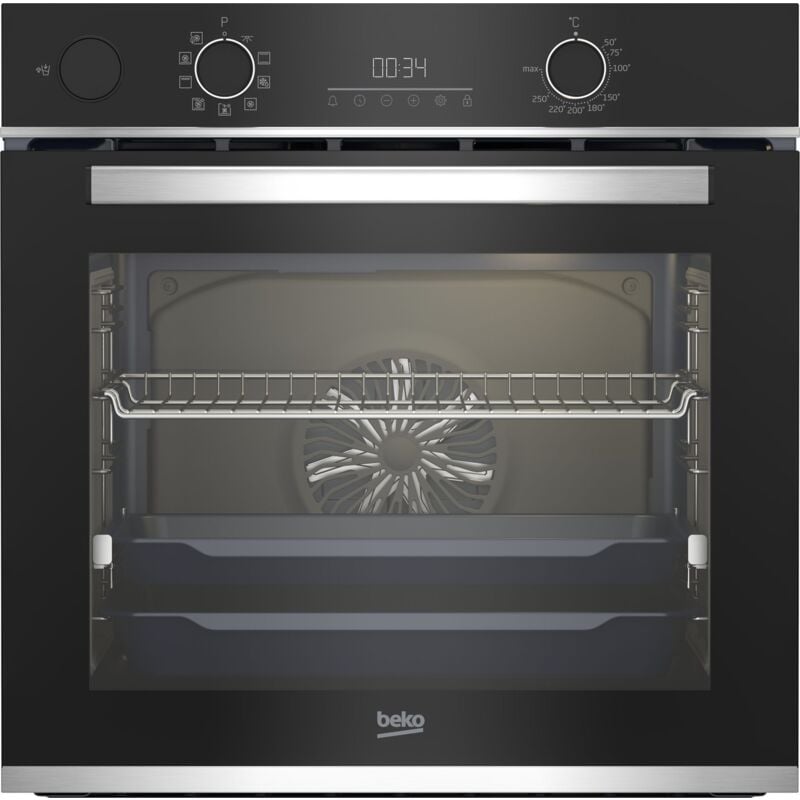 Image of Beko - BBIS13300XMSE. Dimensione del forno: Media, Tipo di forno: Forno elettrico, Capacità interna forno totale: 72 l. Posizionamento