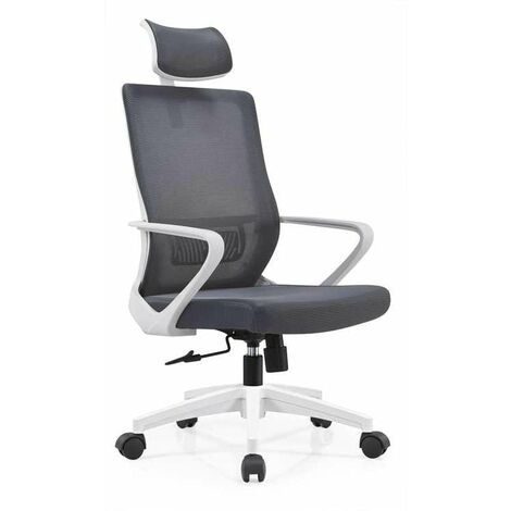 Foroo High-back Ergonomic Mesh Office Chair-White