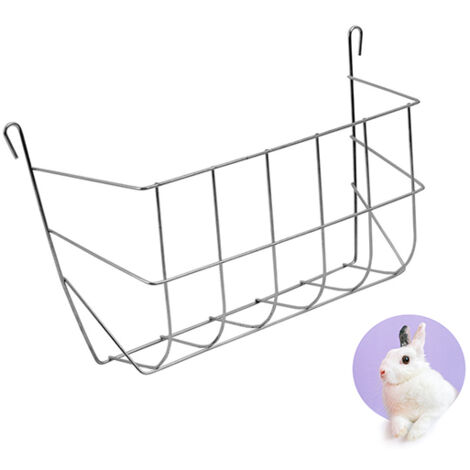 Forrajera para conejos - Forrajera para dispensar heno a los conejos (15 cm)