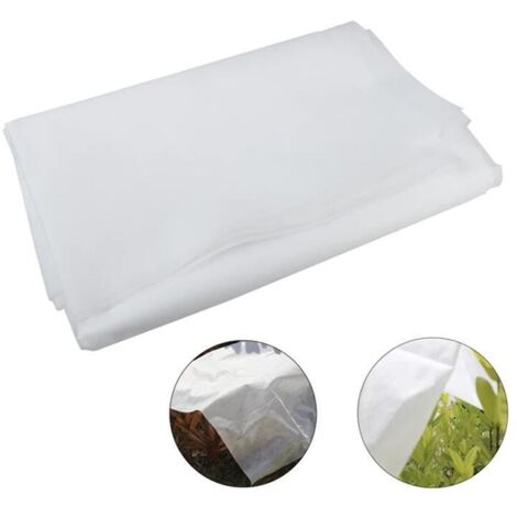 Forro polar blanco de invierno 35 g/m² 3 x 9 m