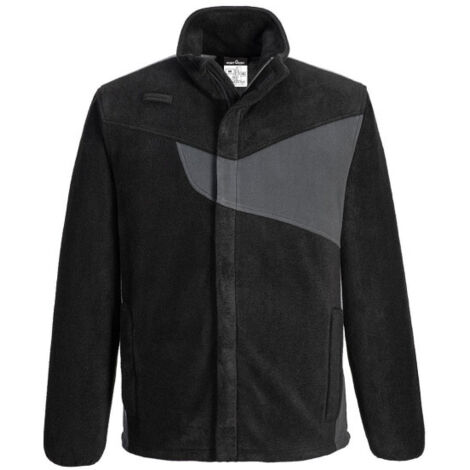 Forro Polar PW2 - Comodidad y Estilo / Negro Gris / M