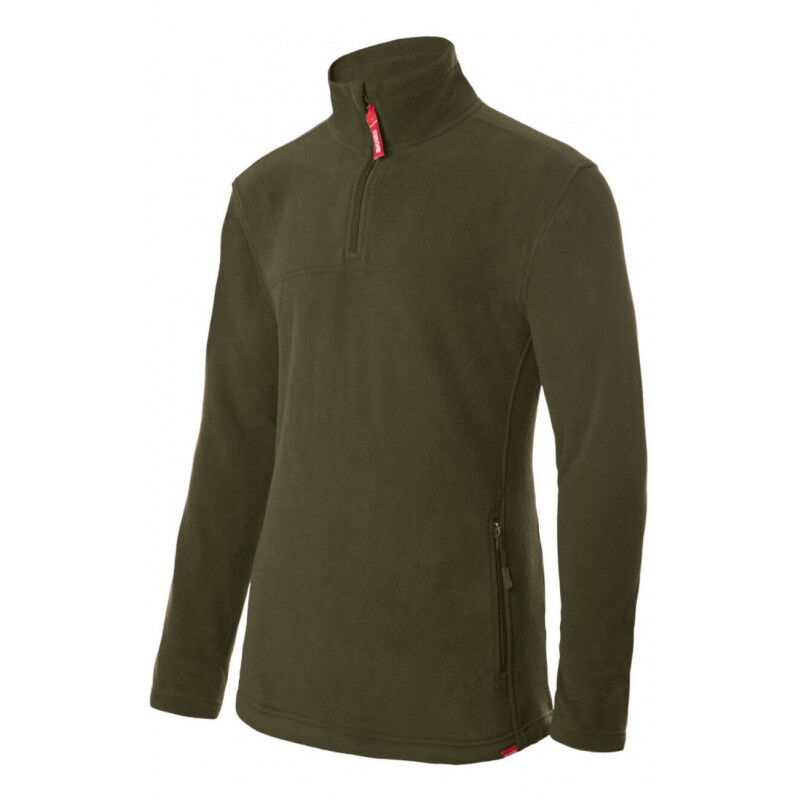 

Forro polar de microfibra con abertura de cremallera VELILLA Serie 201501 | XL - Verde caza