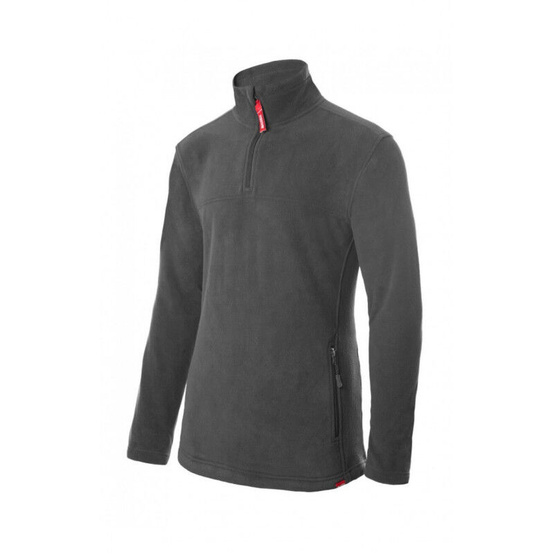 

Forro polar de microfibra con abertura de cremallera VELILLA Serie 201501 | Gris - 3XL