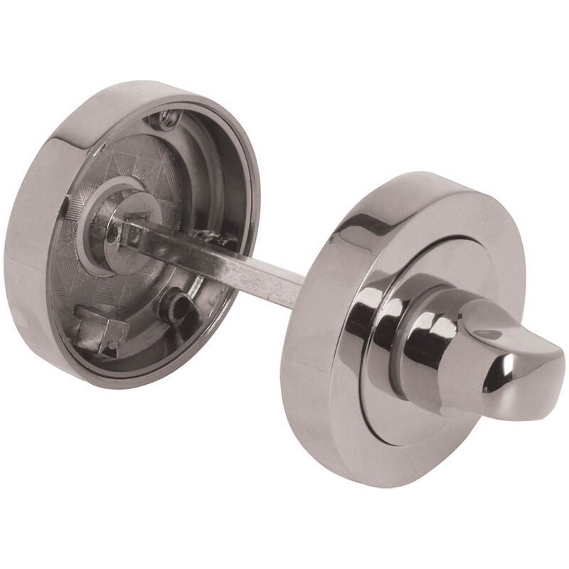 Carlisle Brass - Fortessa wc Round Thumbturn and Release 51 x 8mm Polished Chrome - Grey
