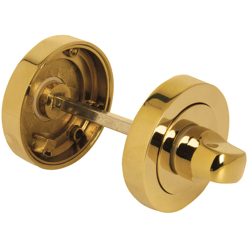 Carlisle Brass - Fortessa wc Round Thumbturn and Release 51 x 8mm pvd Brass