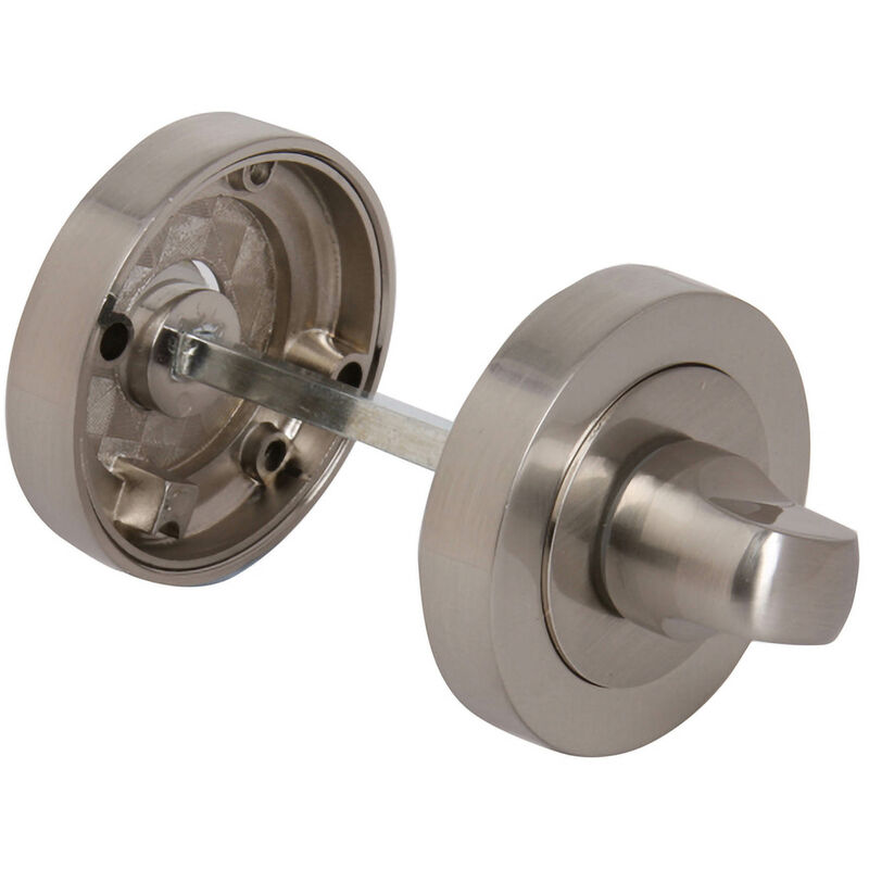 Fortessa WC Thumbturn and Release 8 x 51mm Satin Nickel - Grey