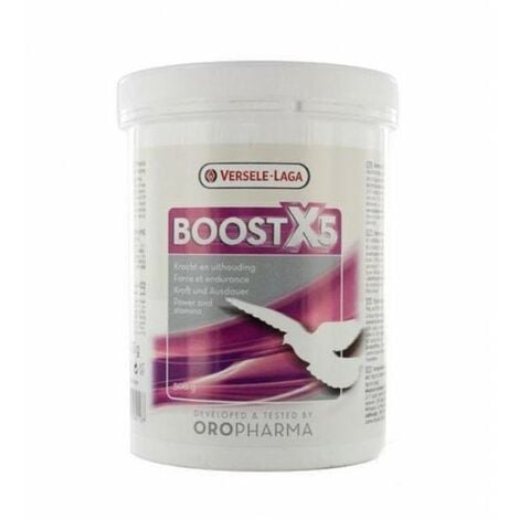 fortificante vitamínico para palomas BOOST X5 500 gr.