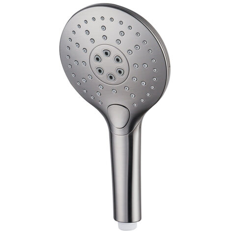 Fortifura Calvi Douchette à main ø12cm rond 3 jets inox brossé PVD
