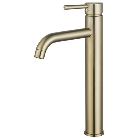 Fortifura Calvi Mitigeur lavabo rehaussé 33.1cm Laiton brossé