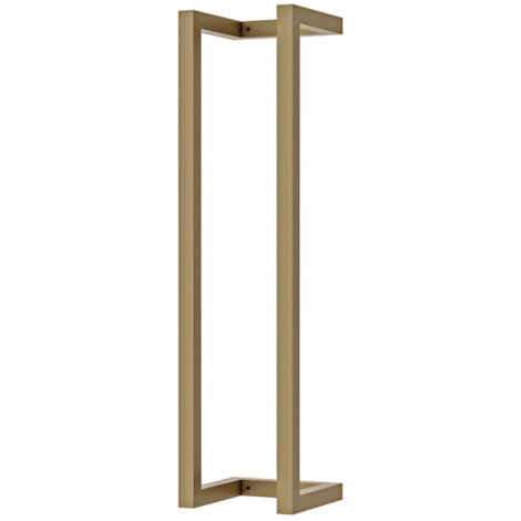 Fortifura Calvi Porte-serviettes - 60x12.5x12.5cm - Laiton brossé