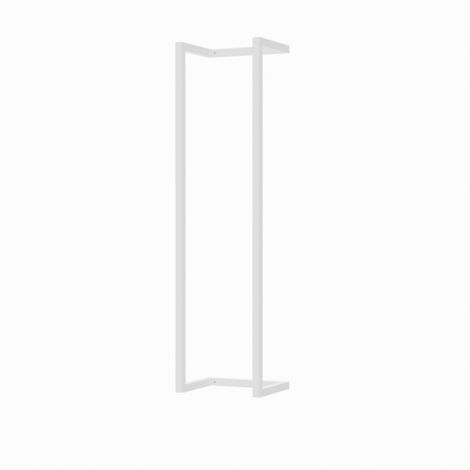 Fortifura Calvi Porte-serviettes - 95x25x20cm - Blanc mat
