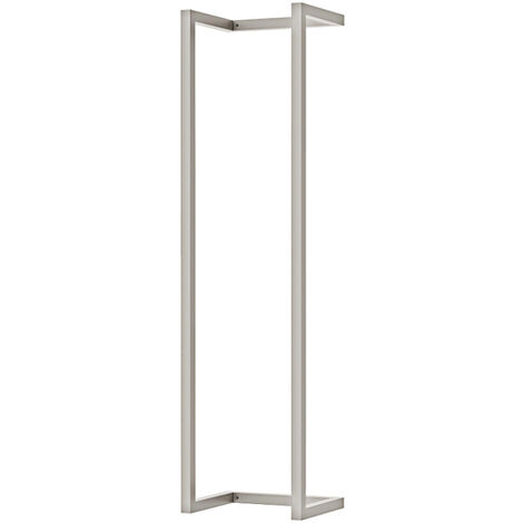 Fortifura Calvi Porte-serviettes - 95x25x20cm - Inox brossé