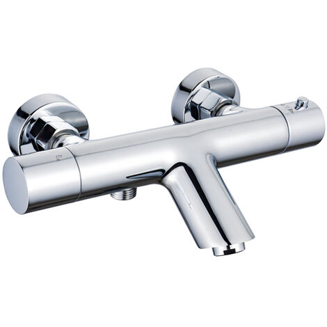 Fortifura Calvi Robinet baignoire thermostatique Chrome
