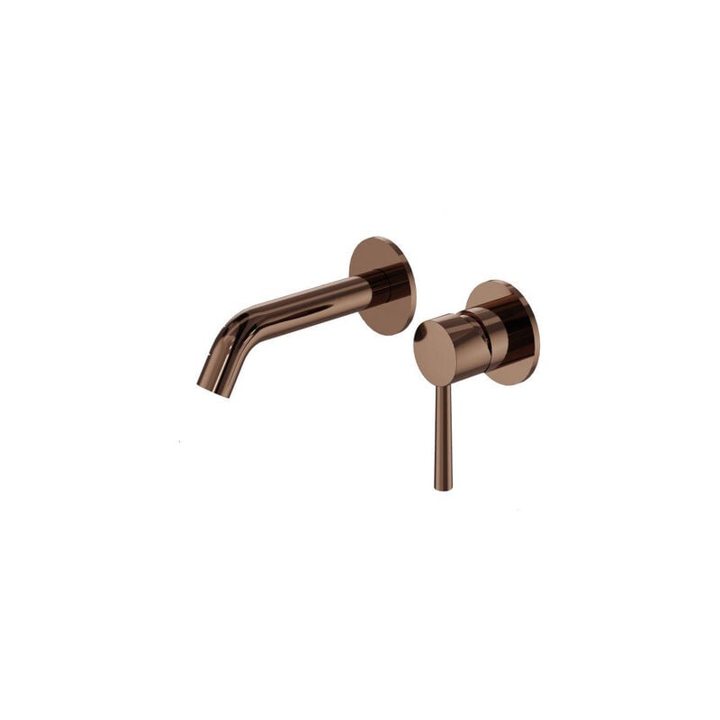 Fortifura - Calvi Robinet lavabo - encastrable - avec partie encastrable - cuivre brossé pvd