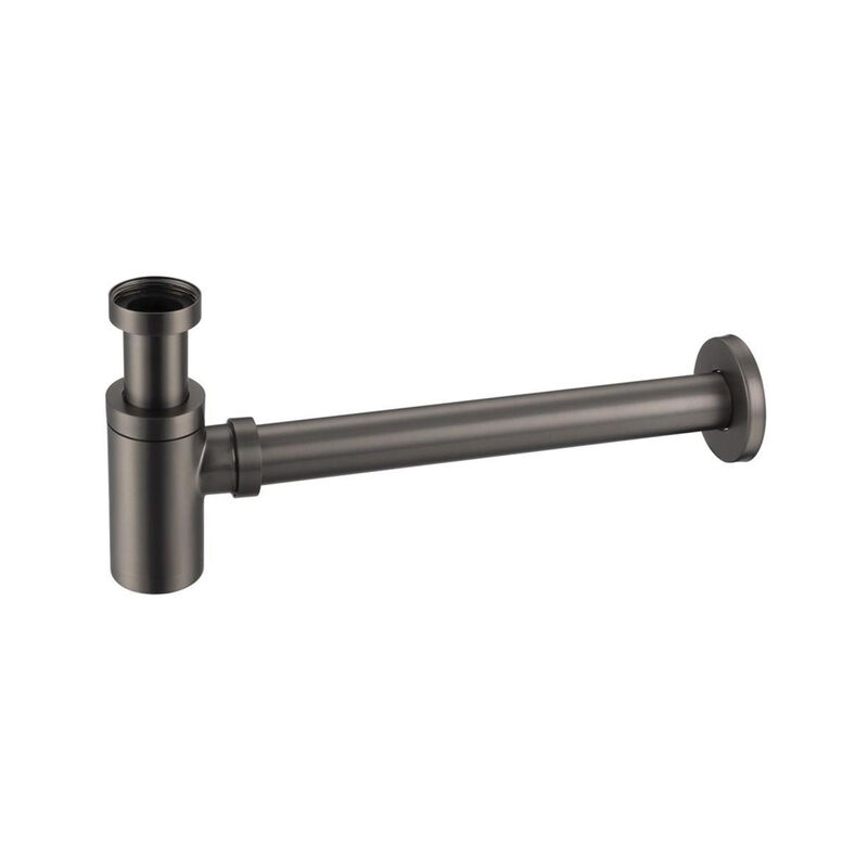 Calvi siphon abaissé Brossé Gunmetal pvd - Fortifura