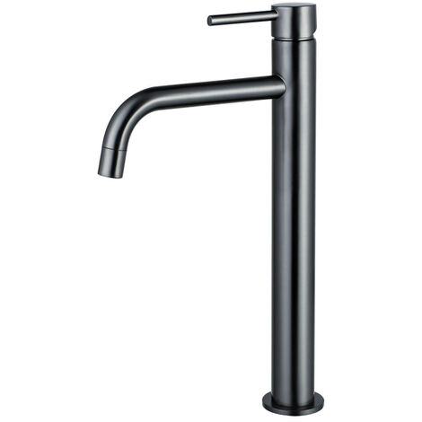Fortifura Calvi Slim Mitigeur lavabo rehaussé monotrou Gun metal