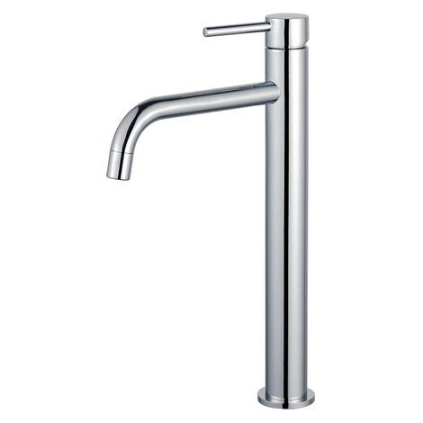 Fortifura Calvi Slim Mitigeur rehaussé lavabo 32.6cm Chrome brillant