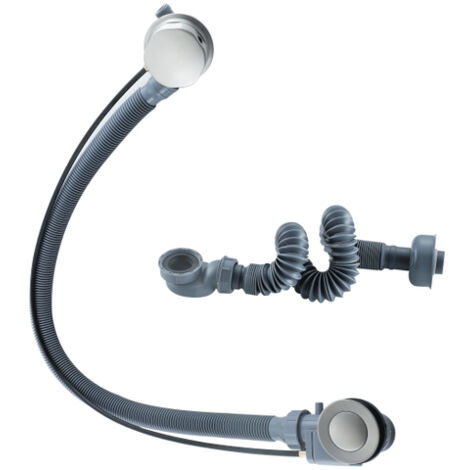 Fortifura Calvi Système vidage remplissage - commande rotative - prolongé - inox brossé