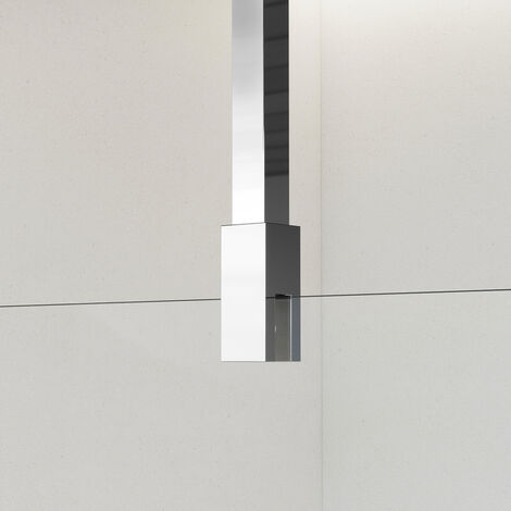 Fortifura Galeria Barre de renfort plafond 125cm pour douche à l'italienne - chrome