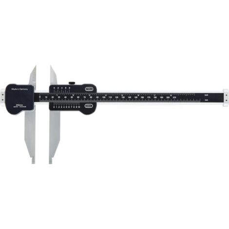 Fortis Alu-Werkstatt-Messschieber 500 mm mit Spitze