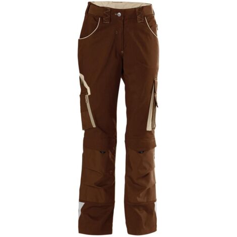 Fortis Bundhose Damen PERFORMANCE 24 Gr.46 braun/beige