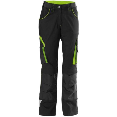Fortis Bundhose Damen PERFORMANCE 24 Gr.46 schwarz/limette