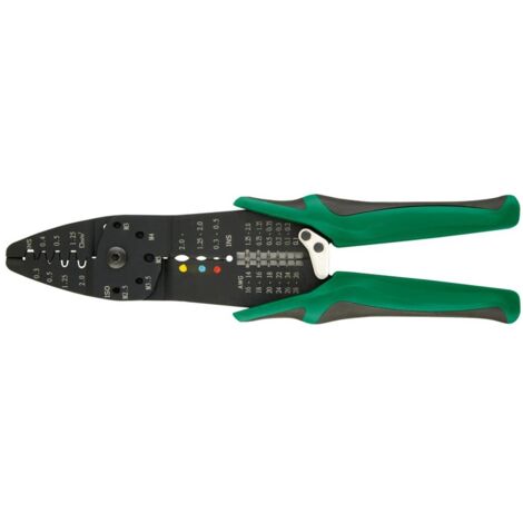Fortis Crimpzange für isolierte Kabelschuhe 0,5-6q mm