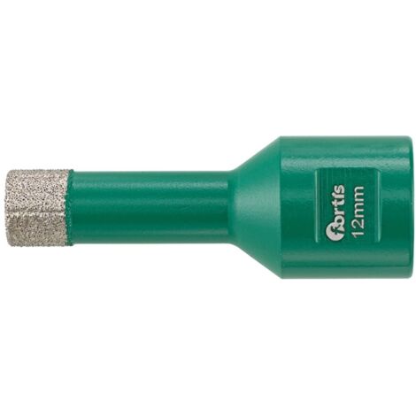 Fortis Diamantbohrer 12 x 60 mm, M14 mit Kühlwachs
