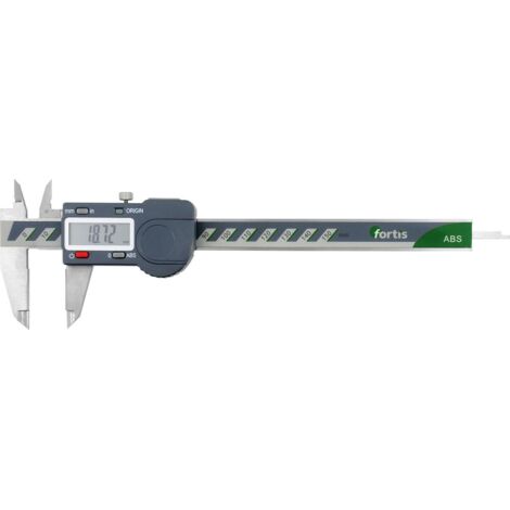 Fortis Digital-Meßschieber 150/0,01 mm ABS