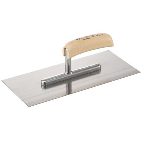 Fortis Glättekelle 280x130mm, Holzgriff