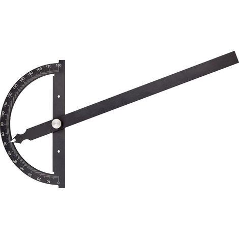Gradmesser Winkelmesser mit Verstellbarer Schrägmß mit Schiene 300 x 600 mm 