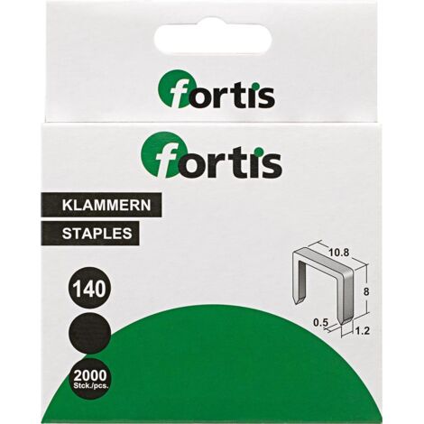 Fortis Heftklammer 6 mm a 2000Stk.