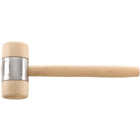 Fortis Holzhammer DIN 7462B Kopf-D. 90x180mm mit Metallmantel
