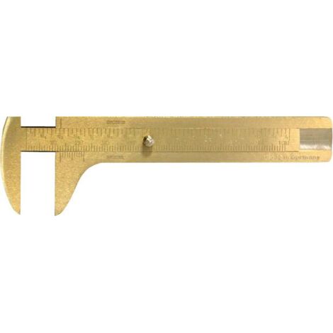 FORTIS Knopfmaß Messing 80mm