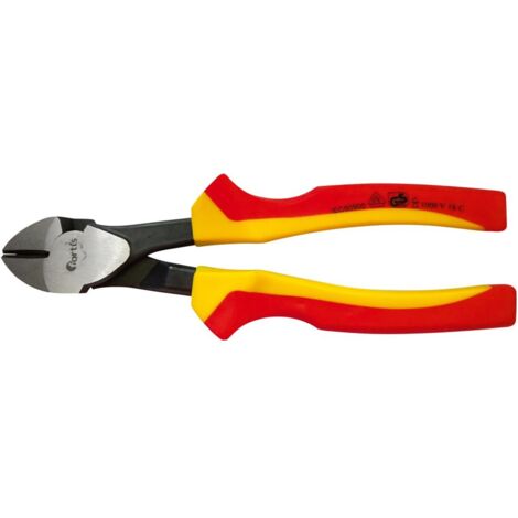 Fortis Kraft-Seitenschneinder VDE 180 mm, Mehrkomponenten-Griff