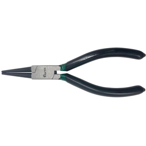 Fortis Langbeckzange poliert, 160 mm, runde Backen, Kunststoff-Griff