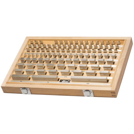 Fortis Par.Endmaßsatz Stahl 103-teilig Gen.1