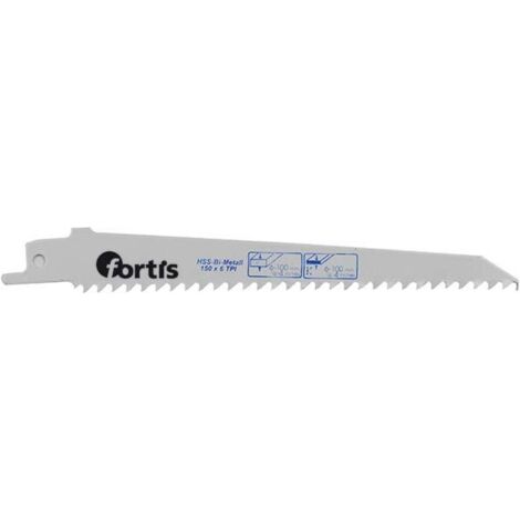 Fortis Säbelsägeblatt BIM 150/130/4,2