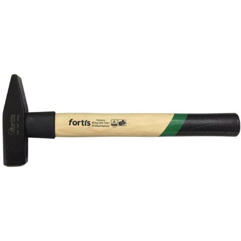 Fortis Schlosserhammer DIN 1041 mit Stielschutz, 400g