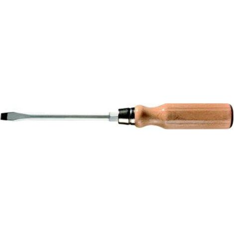 Fortis Schraubendreher Schlitz 12 x 2 x 200 mm, Holzheft
