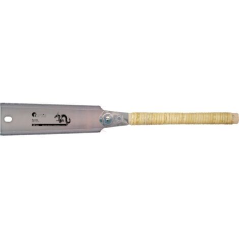 Fortis – Scie japonaise Ryoba 240mm – Dents durcies pour coupe nette – Poignée en bambou ergonomique – Pour bois dur et teck