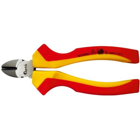 Fortis Seitenschneider VDE 160 mm, Mehrkomponenten-Griff