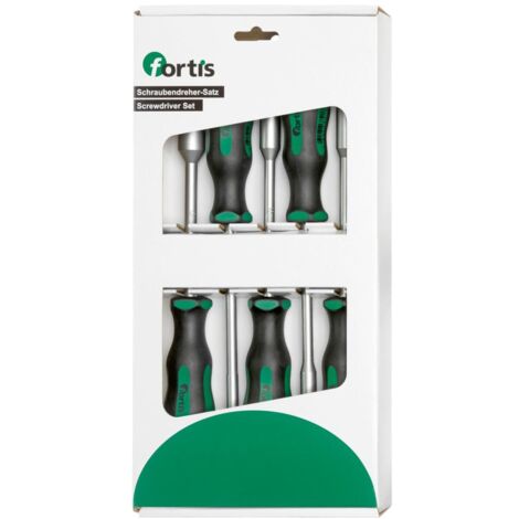 Fortis Steckschlüssel-Schraubendreher-Satz 5-tlg.