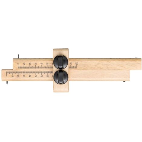 Fortis Streichmaß mit zwei Schrauben 170 mm