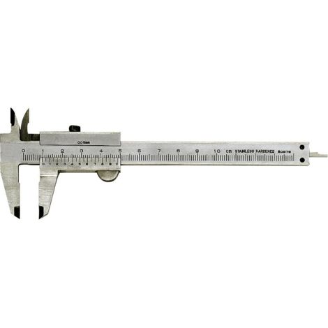 Fortis Taschenmessschieber klein100mm Festst. 1/50, 1/1000