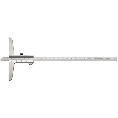 FORTIS Tiefenmessschieber 200mm 1/50