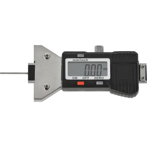 FORTIS Tiefenmessschieber IP54 digital mit Stift 0-25mm