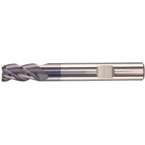 Fortis VHM-Schaftfräser Z3 45G lang 40 mm AlTiN+ HB