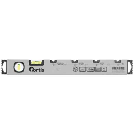 Fortis Wasserwaage Elektriker 43 cm