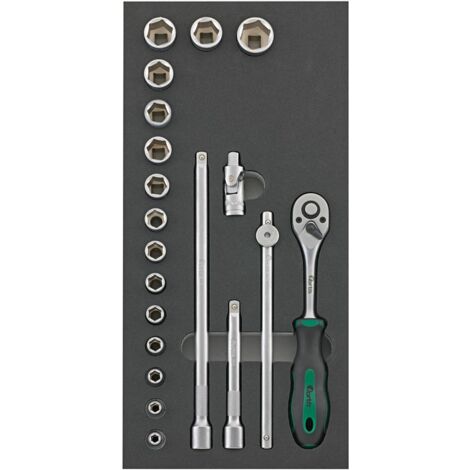 Fortis Werkzeugmodul 1/3 Steckschlüssel 3/8